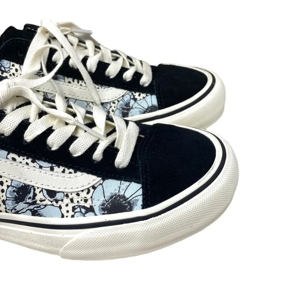 VANS Style 36 Decon Sneakers Floral Black Women's Canvas Suede Shoes VN0007R2Y40 - Picture 7 of 11